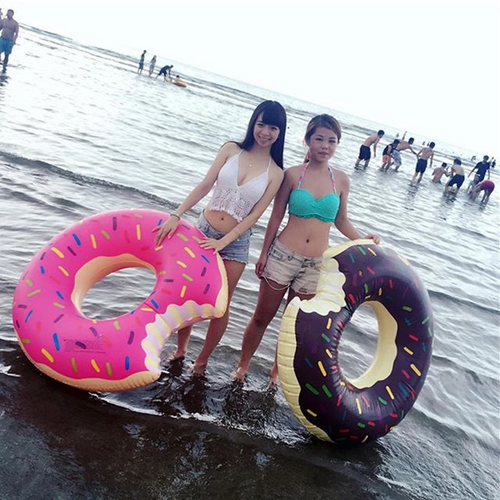 COOLEST INFLATABLE DONUT RING